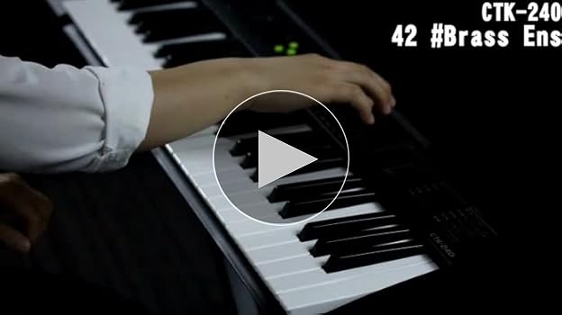 Amazon.co.jp: カシオ （CASIO） 電子キーボード Casiotone CTK-240