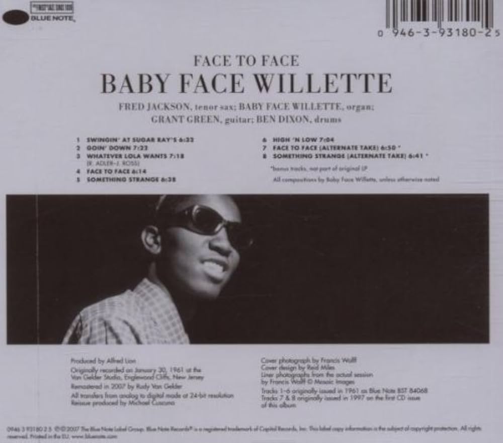 Baby Face Willette - Face To Face - Amazon.com Music