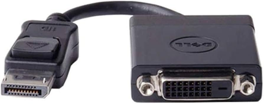 DELL DisplayPort to DVI Single Link Adapter : Amazon.ca: Electronics