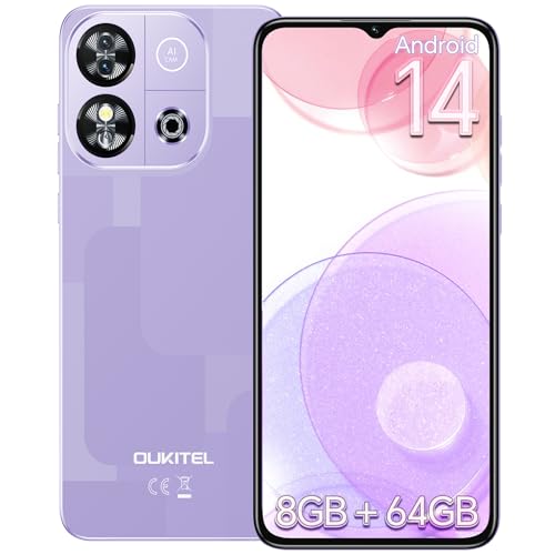 Amazon | OUKITEL C57S Android 14 SIMフリー スマホ 本体 8GB RAM