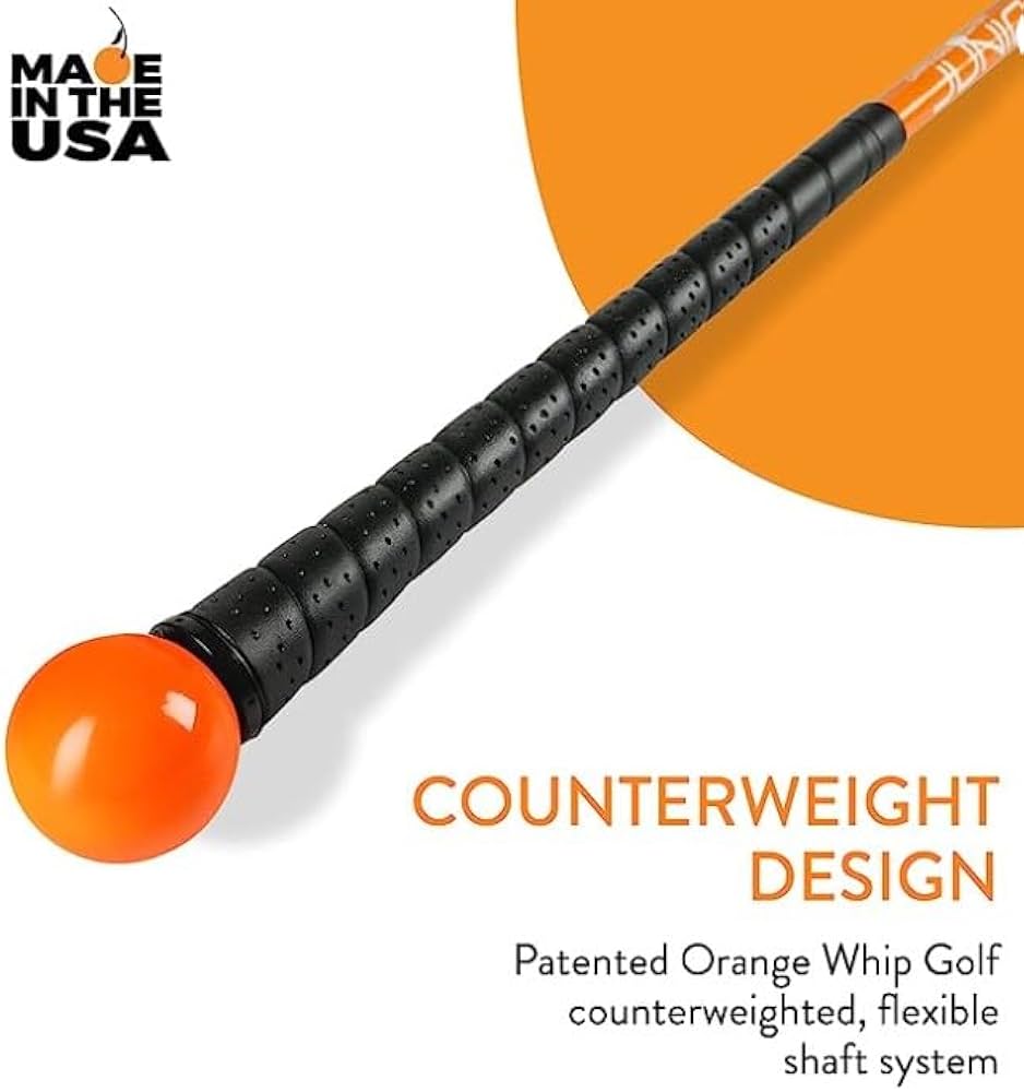 Amazon | オレンジWhipスイングトレーナー – ジュニア( 38インチ