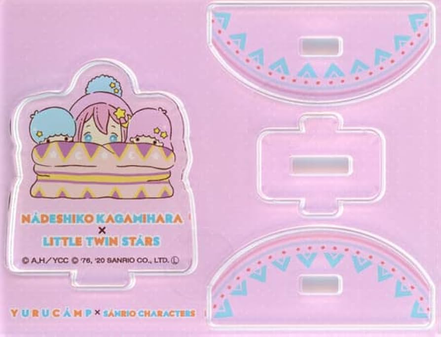 Amazon.co.jp: ゆるキャン△×サンリオキャラクターズ ゆらゆらアクリル