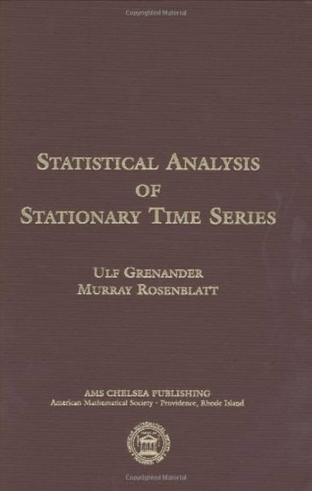 Amazon | Statistical Analysis of Stationary Time Series (Chelsea