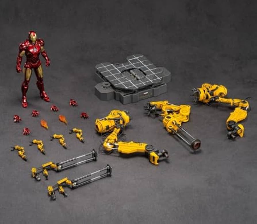 Amazon.co.jp: HiPlay 中動モデル ZDTOYS 1/10 アイアンマン MK4 着脱
