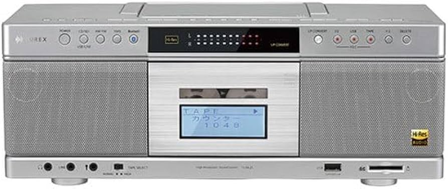 Amazon.co.jp: TOSHIBA ハイレゾ相当 SD/USB/CDラジオカセット