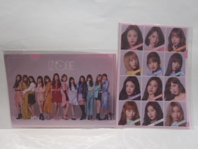 Amazon.co.jp: IZ ONE 好きと言わせたい クリアファイル 全員 2種