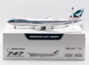 CX Cathay Pacific B747-400 B-HUI リボン3色 キャセイパシフィック