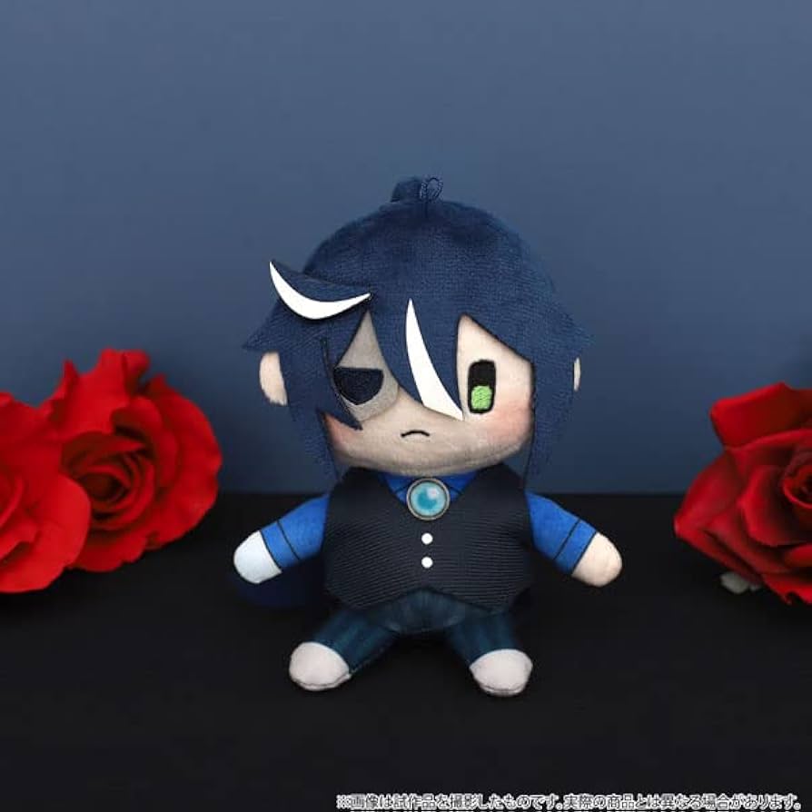 Amazon.co.jp: 悪魔執事と黒い猫 ぬいぐるみキーホルダー ボスキ