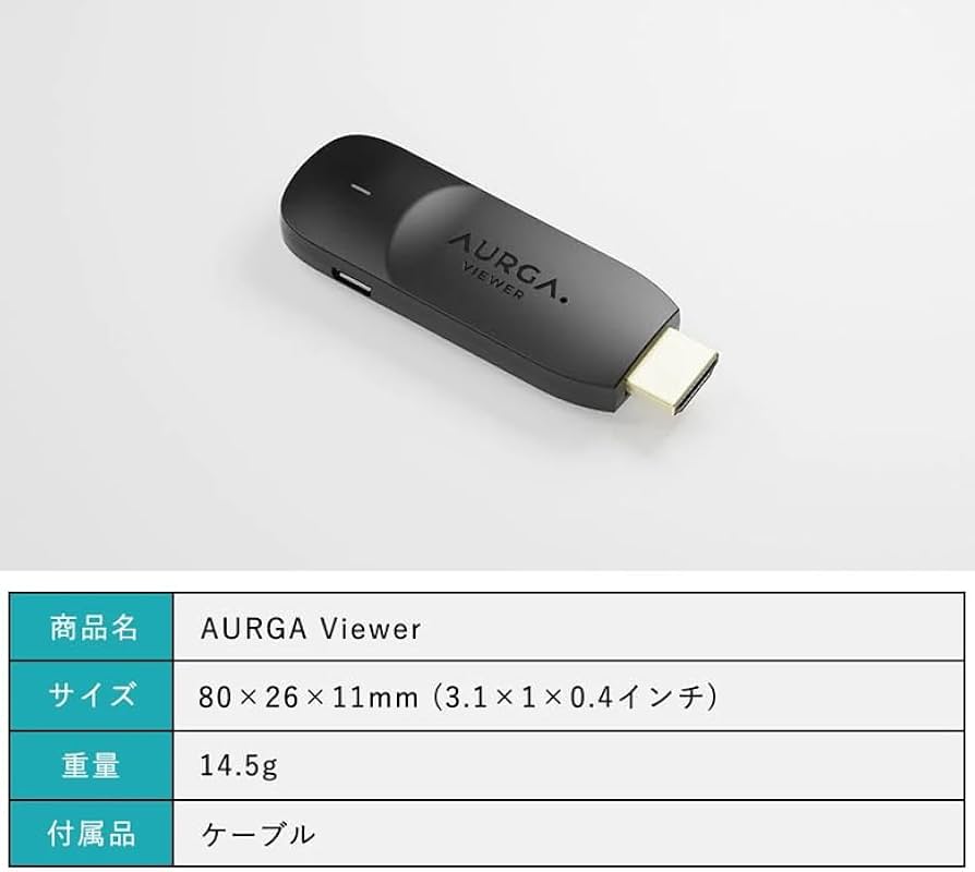 Amazon.co.jp: AURGA viewer＆おもてな紙セット トランスミッター