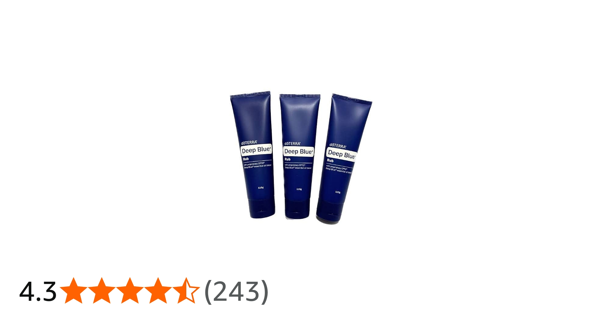 Amazon.co.jp: dōTERRA[ドテラ] ディープブルーラブ [クリーム][120ml