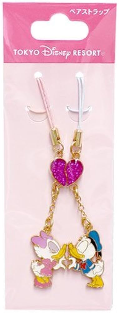 Amazon.co.jp: ドナルド・ダック デイジー・ダック ハートペア