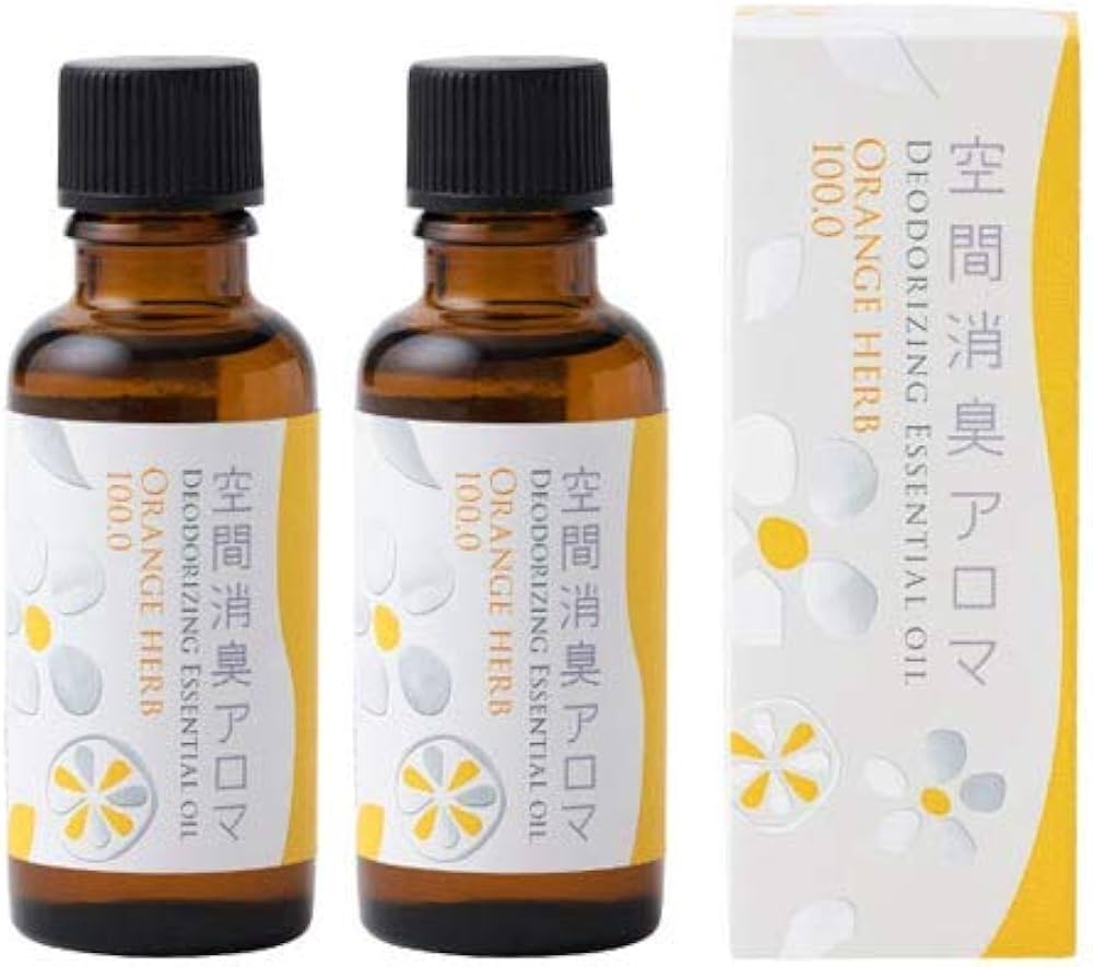 Amazon.co.jp: 生活の木 空間消臭アロマ オレンジハーブ100.0 30ml×2本