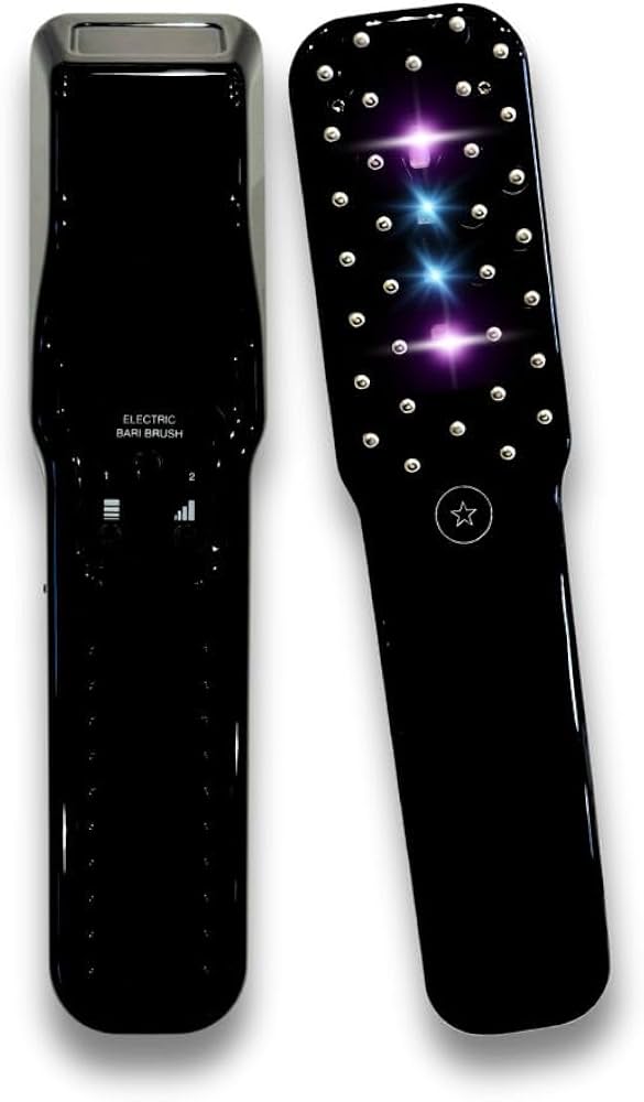 Amazon | デンキバリブラシ 電気ブラシ 電動頭皮ブラシ ヘアケア EMS