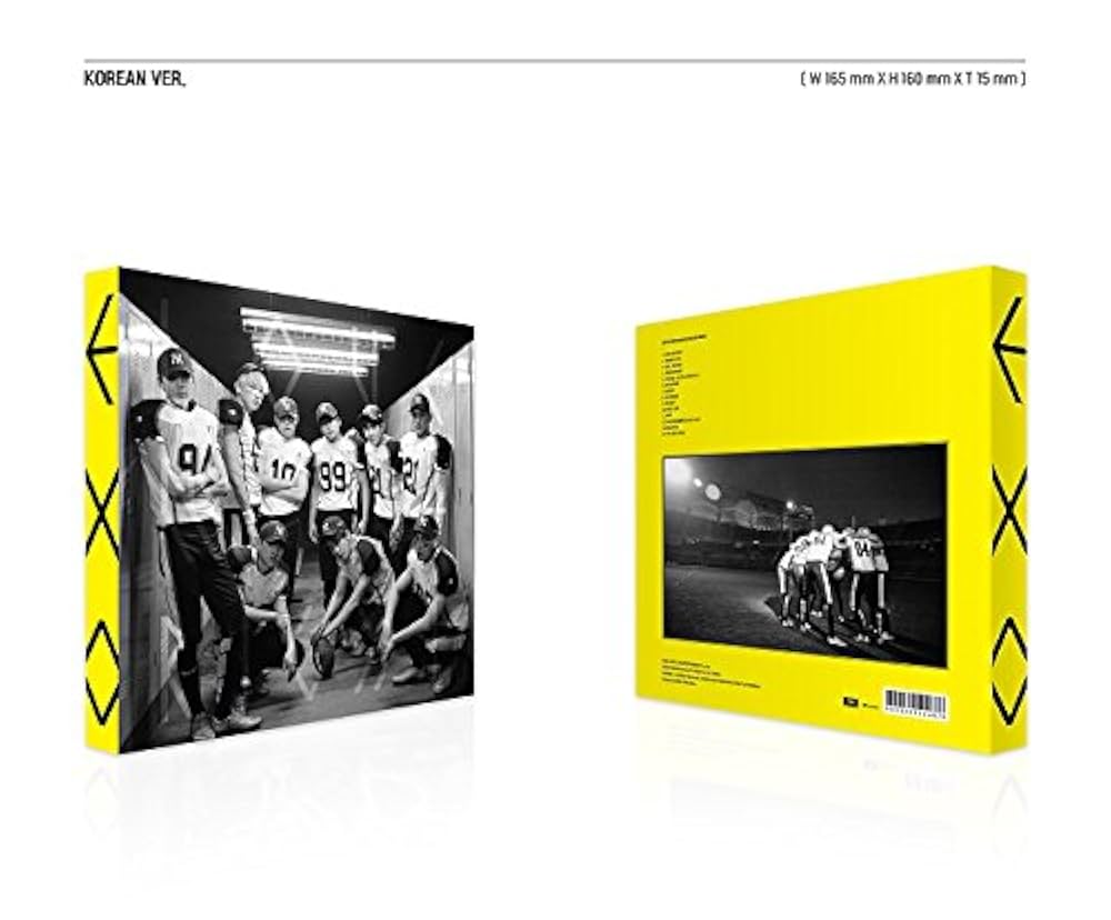 EXO [LOVE ME RIGHT] 2nd Repackage Album KOREAN Ver CD+Photobook+