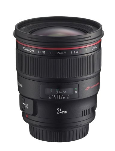 Amazon.com : Canon EF 24mm f/1.4L II USM Wide Angle Lens - Fixed