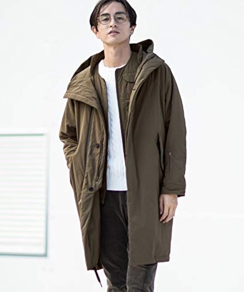 Amazon | ナノ・ユニバース(nano・universe) 機能中綿ロングモッズ