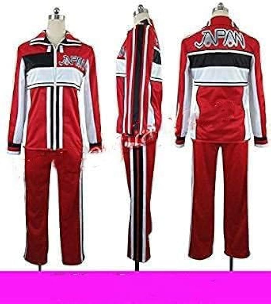 Amazon.co.jp: [NP] 新テニスの王子様U-17ジャージ赤 コスプレ衣装