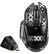 Amazon | ATTACK SHARK R6 39g超軽量ゲーミングマウス、8000Hz、PixArt