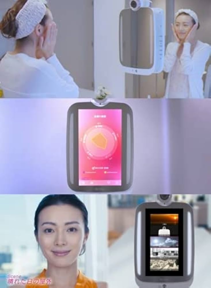 Amazon.co.jp: HiMirrorプラス-デバイス型ビューティミラー、メイク