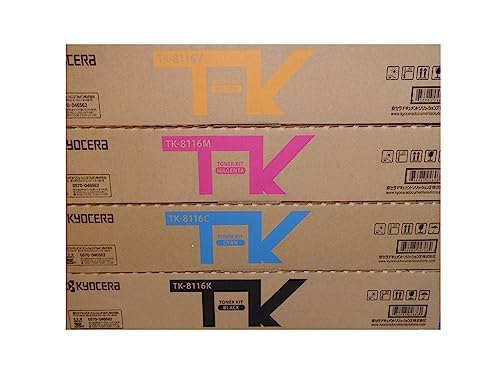 Amazon.co.jp: 4色セット KYOCERA 京セラ 純正トナーカートリッジ TK