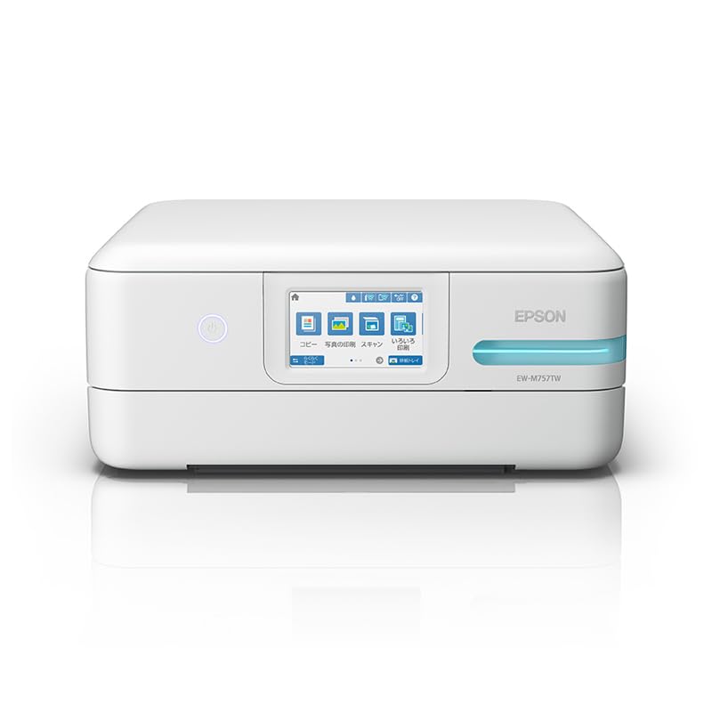 Amazon.co.jp: EW-M757TW(ホワイト) A4カラーインクジェット複合機 4.3