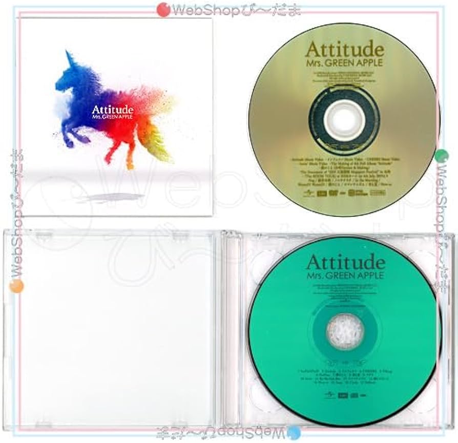 Amazon.co.jp: Mrs. GREEN APPLE Attitude(初回限定盤)/[CD+DVD]◇B