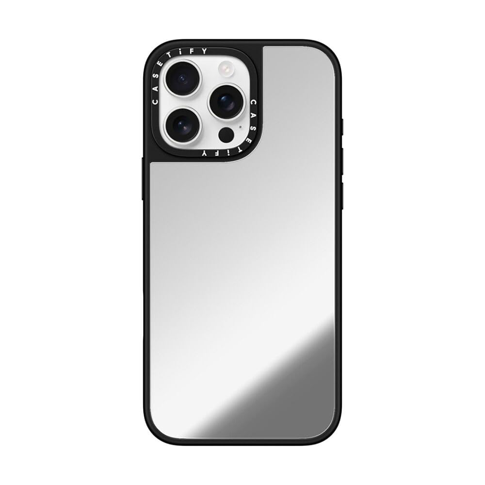 CASETiFY Mirror iPhone 16 Pro Max Case [Reflective / 4.9 ft. 1X