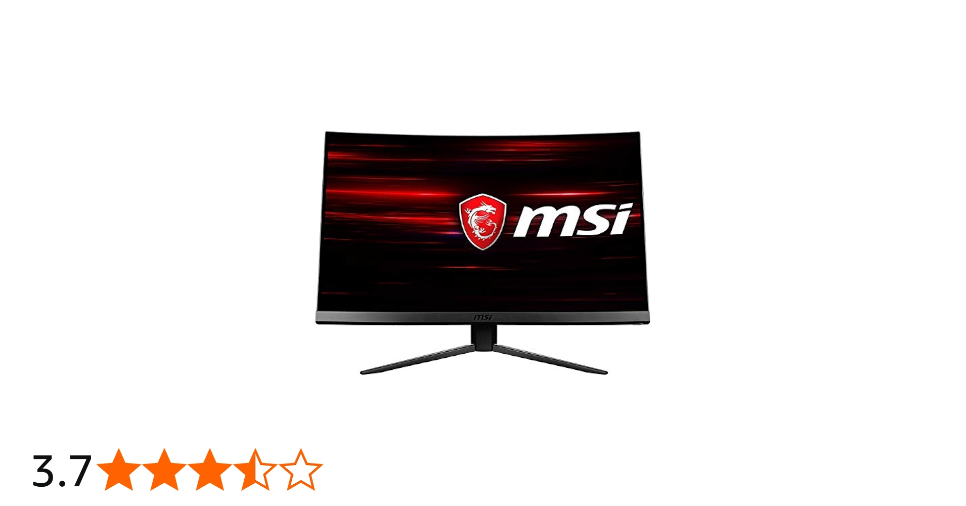 Amazon.co.jp: MSI Optix MAG241CV 湾曲パネル採用 ゲーミングモニター