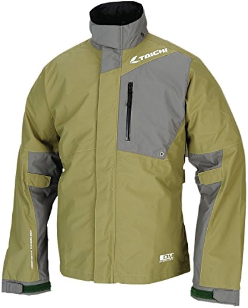 Amazon | RSタイチ(アールエスタイチ)バイク用レインスーツ カーキ (S