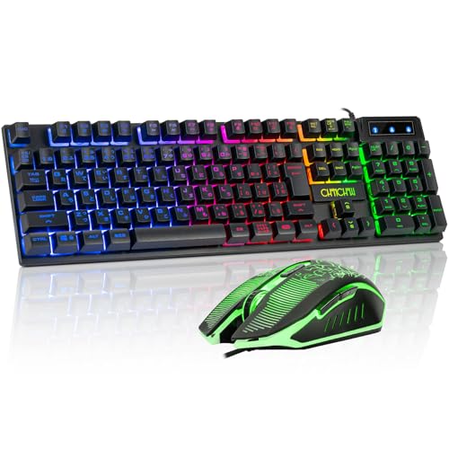 Amazon | CHONCHOW ゲーミングキーボードマウスセット ps4 ps5対応