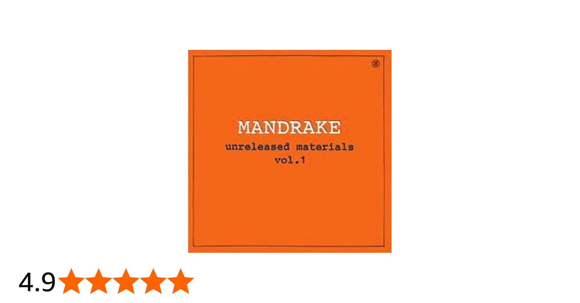 Amazon.co.jp: アンリリースト・マテリアルズ VOL.1: ミュージック