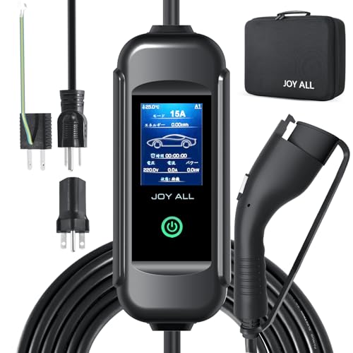 Amazon | joy all 電気自動車充電器 110V-240V SAE J1772 EV 充電