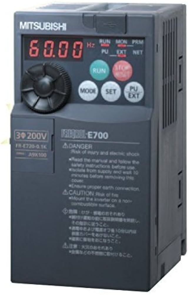 Amazon.co.jp: 三菱電機 小型パワフルインバータ FR-E720-0.1K : DIY