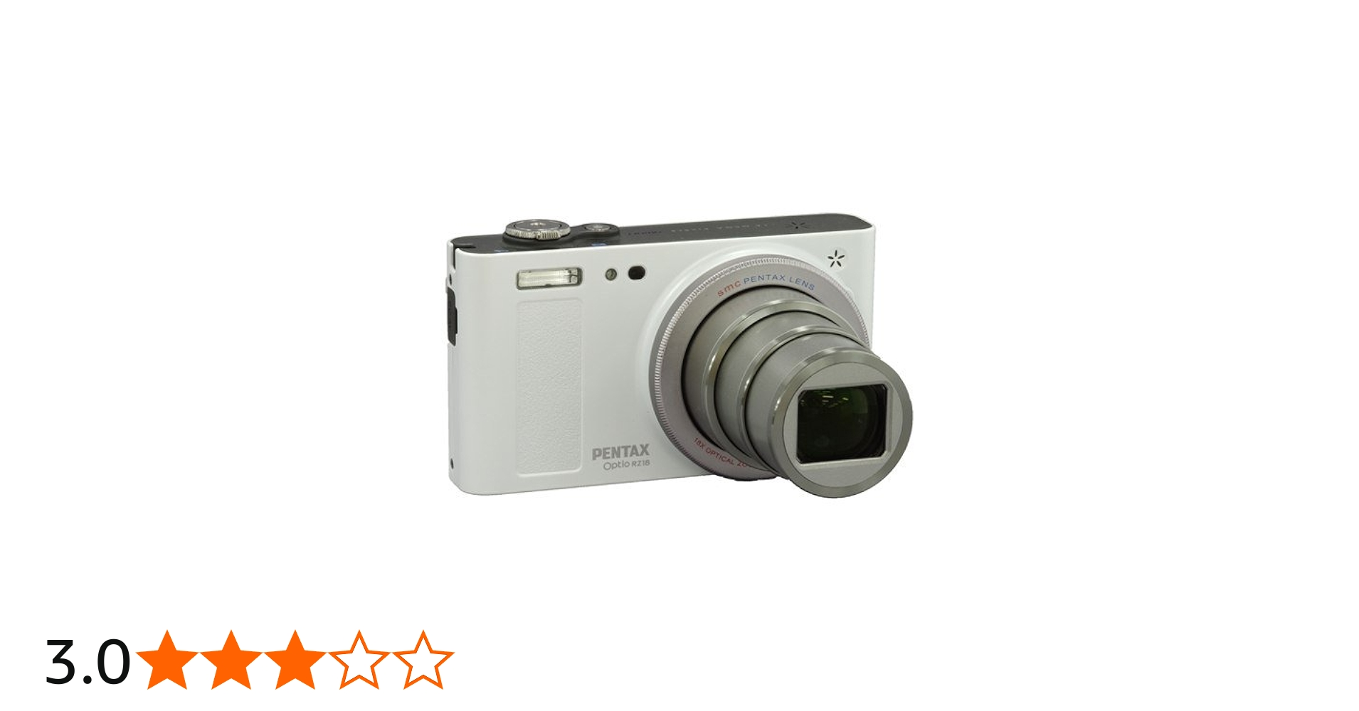 Amazon | PENTAX デジタルカメラ Optio RZ18(パールホワイト)1600万