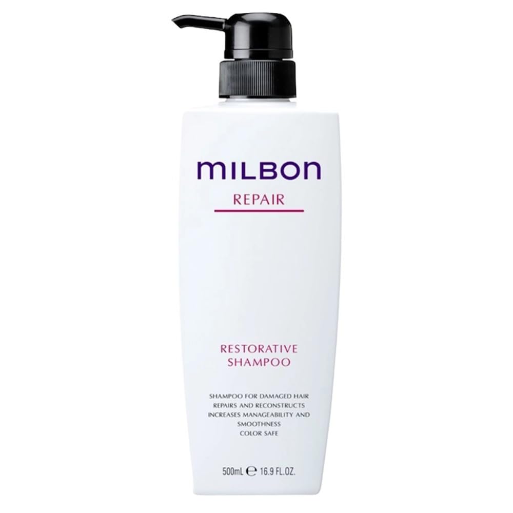 Amazon.co.jp: Milbon Restorative Shampoo 16.9 fl oz (500 ml) : Beauty