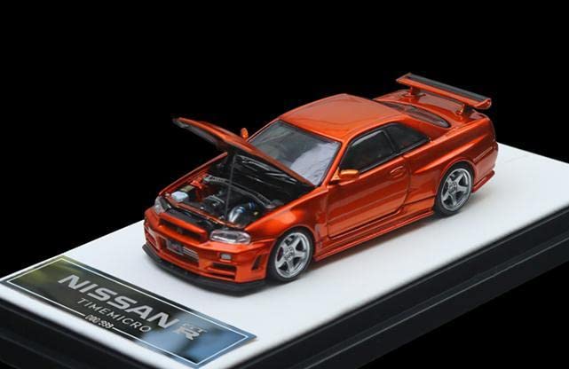 Amazon | Time Micro 1/64 ニッサン スカイライン GTR R34 | ミニカー