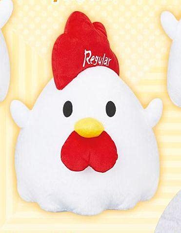 Amazon.co.jp: からあげクン 特大サイズ さらつやぬいぐるみ