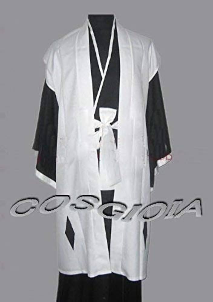 Amazon.co.jp: BLEACH ブリーチ 死覇装＋隊長羽織 コスプレ衣装 和服