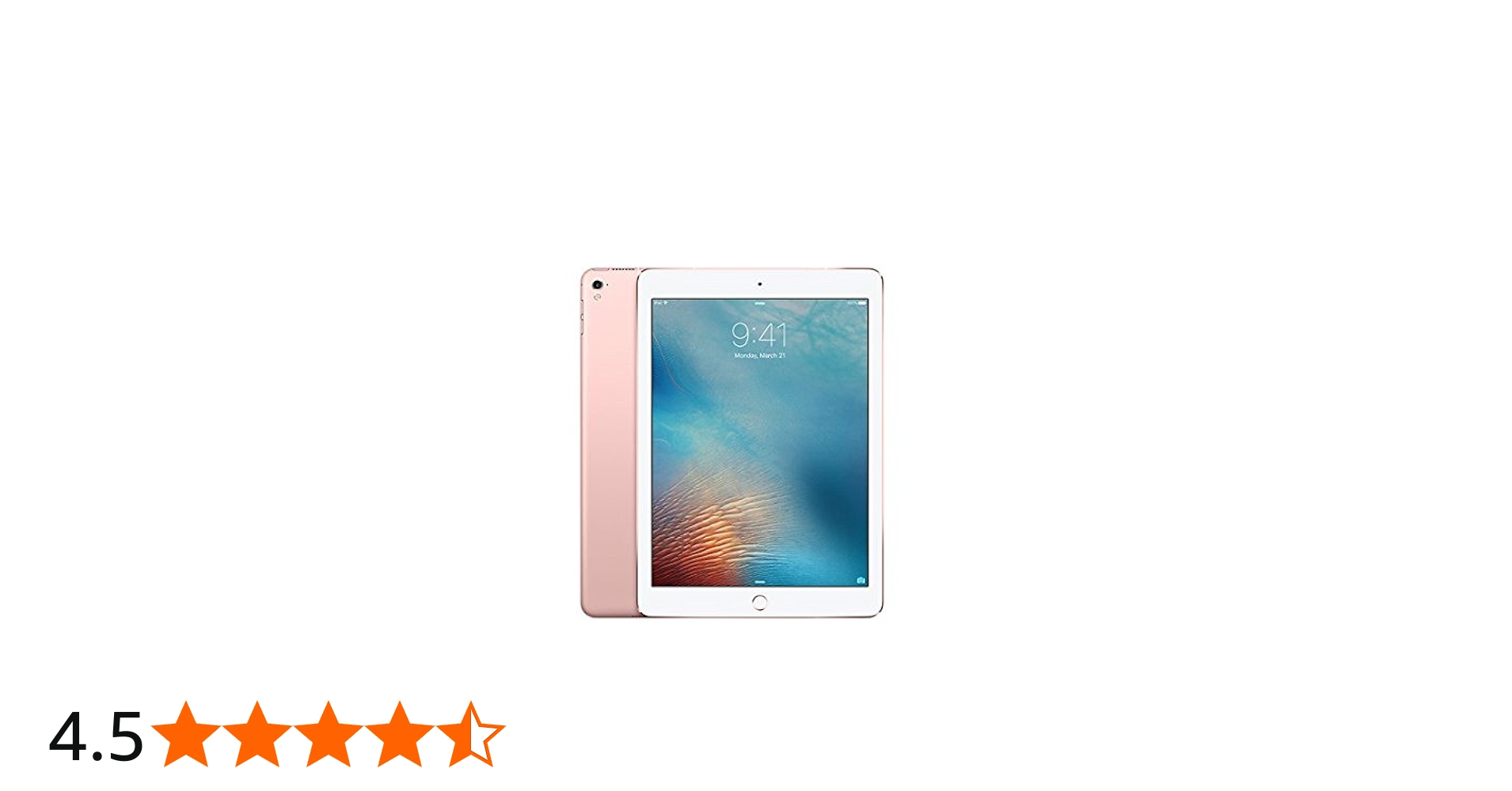 Apple iPad Pro Tablet (9.7 inch, 32GB, Wi-Fi Only), Rose Gold