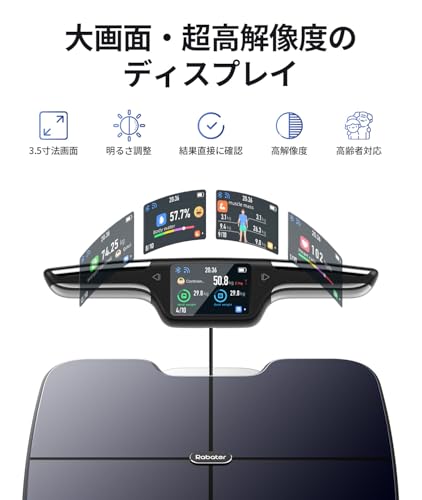 Rabater - Rabater 体重計 体組成計 の評価 | SHOPSTAFF