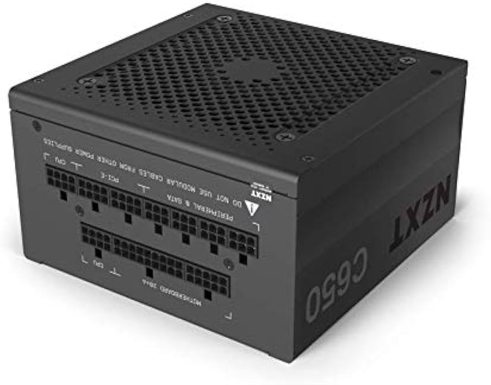 Amazon.co.jp: NZXT C650 電源ユニット 80 Plus Gold 認証 [ 定格 650W