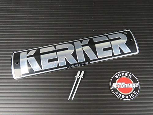 Amazon.co.jp: KERKER カーカー マフラーエンブレム 旧ロゴ 品 (検