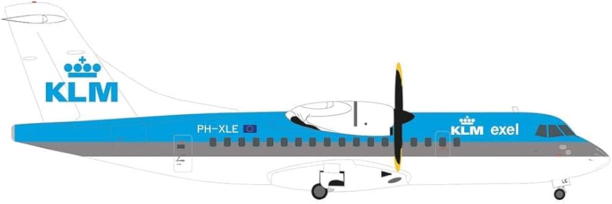 Amazon.co.jp: ヘルパ 飛行機 KLM エクセル ATR-42-300 PH-XLE