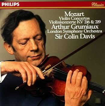 Amazon.co.jp: モーツァルト : ヴァイオリン協奏曲第3番ト長調
