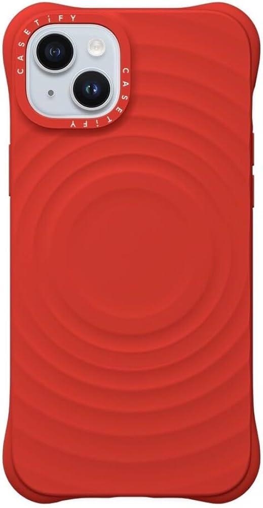 Amazon.co.jp: CASETiFY ウェーブ シリコン iPhone 15 Plus ケース [波