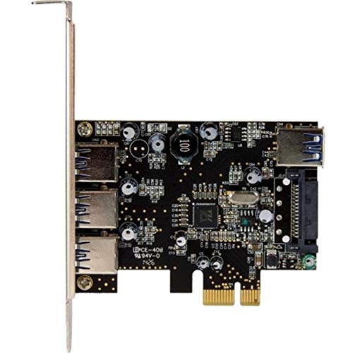 Amazon.com: StarTech.com 4 Port PCI Express USB 3.0 Card - 3