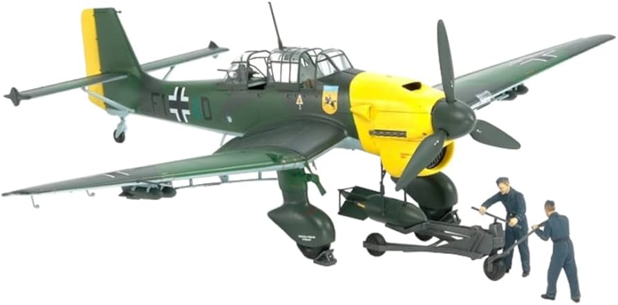Amazon | タミヤ 1/48 イタレリシーズ No.8 ドイツ軍 ユンカースJu87 B