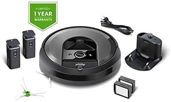 iRobot Roomba i7 robot vacuum Bagless Black 0.4 L : Amazon.in