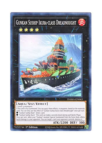 Amazon.co.jp: 遊戯王 英語版 DAMA-EN043 Gunkan Suship Ikura-class