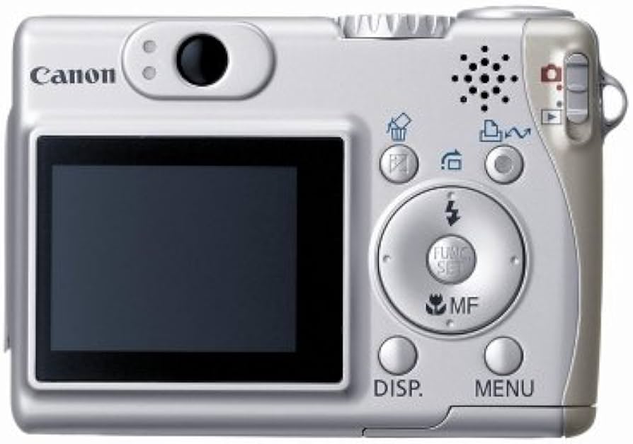 Amazon.com: Canon PowerShot A530 5MP 數位相機,附4 倍光學變焦(舊